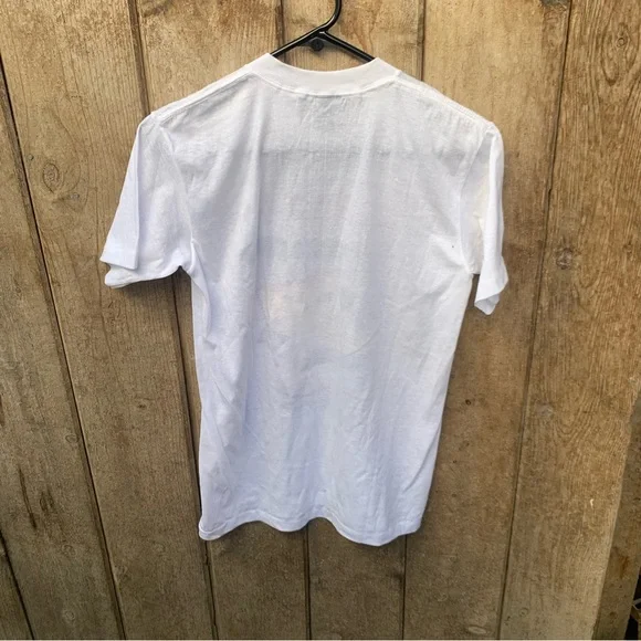 Vtg Single Stitch T Shirt Made In USA California Gold, 70s 80s, Babes in Borland - Picture 8 of 10